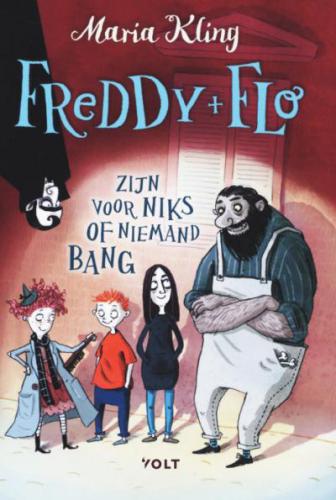 Cover boek: Freddy + Flo zijn voor niks of niemand bang